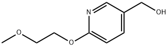 3-Pyridinemethanol,6-(2-methoxyethoxy)-(9CI) Struktur