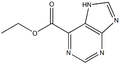 9H-Purine-6-carboxylic acid ethyl ester Struktur