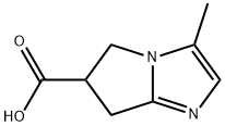 5H-Pyrrolo[1,2-a]imidazole-6-carboxylicacid,6,7-dihydro-3-methyl-(9CI) Struktur