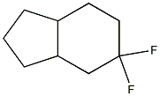 1H-Indene,5,5-difluorooctahydro-(9CI) Struktur