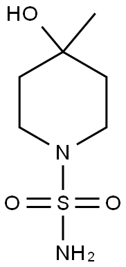 1-Piperidinesulfonamide,4-hydroxy-4-methyl-(7CI,8CI) Struktur