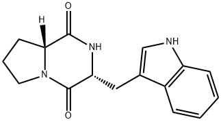 Cyclo(D-Trp-L-Pro-) Struktur