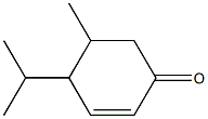 2-Cyclohexen-1-one,5-methyl-4-(1-methylethyl)-(9CI) Struktur