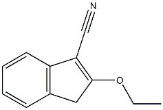 1H-Indene-3-carbonitrile,2-ethoxy-(9CI) Struktur