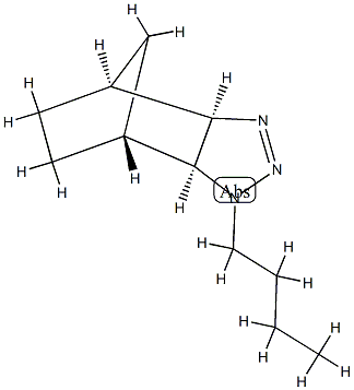 4,7-Methano-1H-benzotriazole,1-butyl-3a,4,5,6,7,7a-hexahydro-,(3aR,4S,7R,7aS)-rel-(9CI) Struktur