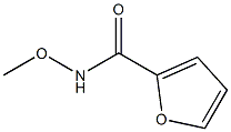 2-Furancarboxamide,N-methoxy-(9CI) Struktur