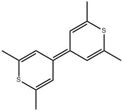 4H-Thiine, 2,6-dimethyl-4-(2,6-dimethyl-4H-thiin-4-ylideno)- Struktur