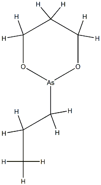 2-Propyl-1,3,2-dioxarsenane Struktur