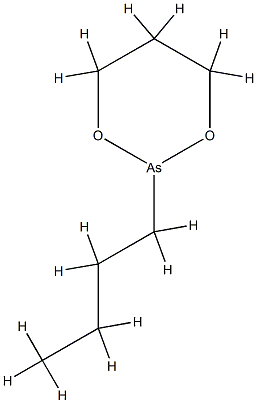 2-Butyl-1,3,2-dioxarsenane Struktur