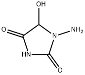 1-AMino-5-hydroxyhydantonin Struktur