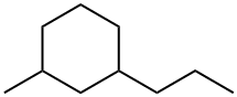 Cyclohexane,1-Methyl-3-prop Struktur