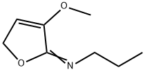 1-Propanamine,N-(3-methoxy-2(5H)-furanylidene)-(9CI) Struktur