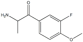 Propiophenone,  2-amino-3-fluoro-4-methoxy-  (7CI,8CI) Struktur