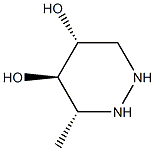 4,5-Pyridazinediol,hexahydro-3-methyl-,(3R,4R,5R)-rel-(9CI) Struktur