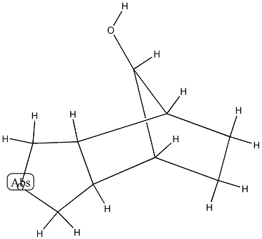 4,7-Methanoisobenzofuran-8-ol,octahydro-,stereoisomer(9CI) Struktur