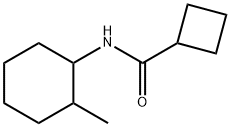 N-(2-methylcyclohexyl)cyclobutanecarboxamide Struktur