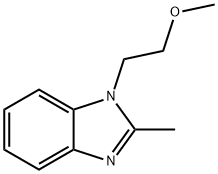 1H-Benzimidazole,1-(2-methoxyethyl)-2-methyl-(9CI) Struktur