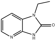 2H-Imidazo[4,5-b]pyridin-2-one,1-ethyl-1,3-dihydro-(9CI) Struktur