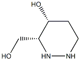 3-Pyridazinemethanol,hexahydro-4-hydroxy-,(3R,4R)-rel-(9CI) Struktur