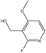 3-Pyridinemethanol,2-fluoro-4-methoxy-(9CI) Struktur