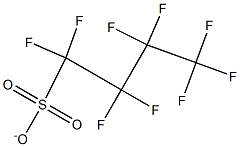 PERFLUOROBUTANESULFONATE Struktur