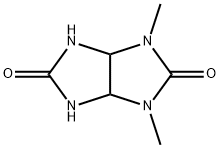 1,3-dimethyltetrahydroimidazo[4,5-d]imidazole-2,5(1H,3H)-dione Struktur