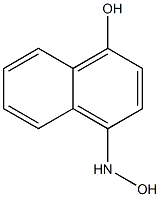 1-Naphthalenol,4-(hydroxyamino)-(9CI) Struktur