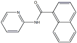 1-Naphthalenecarboxamide,N-2-pyridinyl-(9CI) Struktur