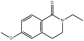 1(2H)-Isoquinolinone,2-ethyl-3,4-dihydro-6-methoxy-(9CI) Struktur