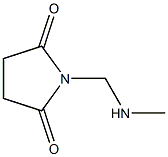 2,5-Pyrrolidinedione,1-[(methylamino)methyl]-(9CI) Struktur