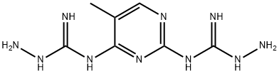 N,N''-(5-Methyl-2,4-pyrimidinediyl)bis(hydrazinecarbimide amide) Struktur