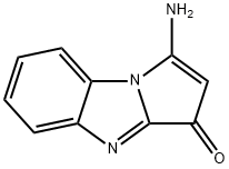 3H-Pyrrolo[1,2-a]benzimidazol-3-one,1-amino-(9CI) Struktur