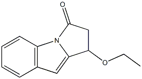 1H-Pyrrolo[1,2-a]indol-1-one,3-ethoxy-2,3-dihydro-(9CI) Struktur