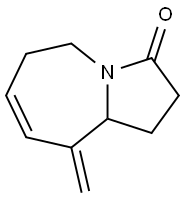 3H-Pyrrolo[1,2-a]azepin-3-one,1,2,5,6,9,9a-hexahydro-9-methylene-(9CI) Struktur