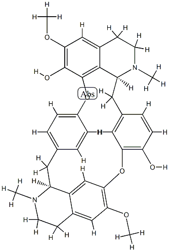 bebeerine Structure