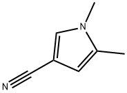 1H-Pyrrole-3-carbonitrile,1,5-dimethyl-(9CI) Struktur