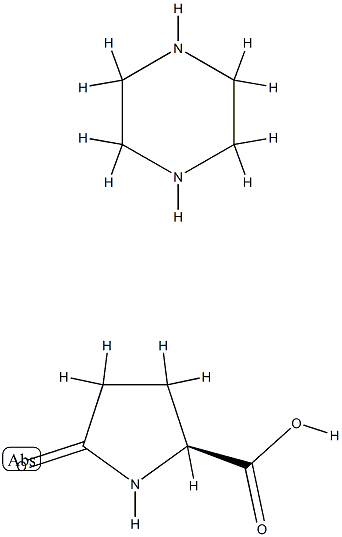 5-Oxoprolin, Verbindung mit Piperazin (1:1)