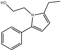 1H-Pyrrole-1-ethanol,2-ethyl-5-phenyl-(9CI) Struktur