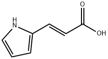 (E)-3-(1H-pyrrol-2-yl)acrylic acid Struktur