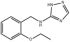 1H-1,2,4-Triazol-3-amine,N-[(2-ethoxyphenyl)methyl]-(9CI) Struktur