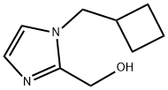 1H-Imidazole-2-methanol,1-(cyclobutylmethyl)-(9CI) Struktur