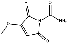 1H-Pyrrole-1-carboxamide,2,5-dihydro-3-methoxy-2,5-dioxo-(9CI) Struktur