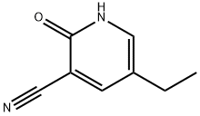 3-Pyridinecarbonitrile,5-ethyl-1,2-dihydro-2-oxo-(9CI) Struktur