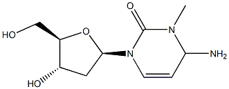 Cytidine, 2'-deoxy-3-methyl- Struktur