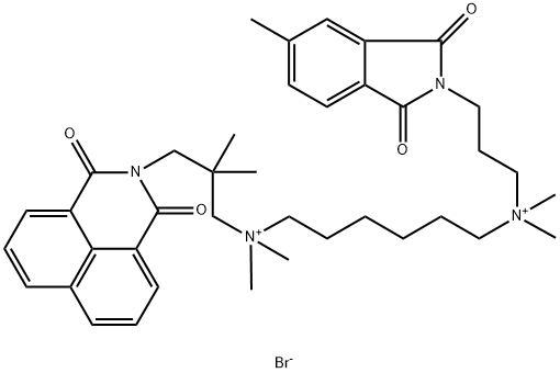 NAPHMETHONIUM DIBROMIDE Struktur