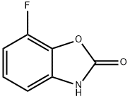 2(3H)-Benzoxazolone,7-fluoro-(9CI) Struktur