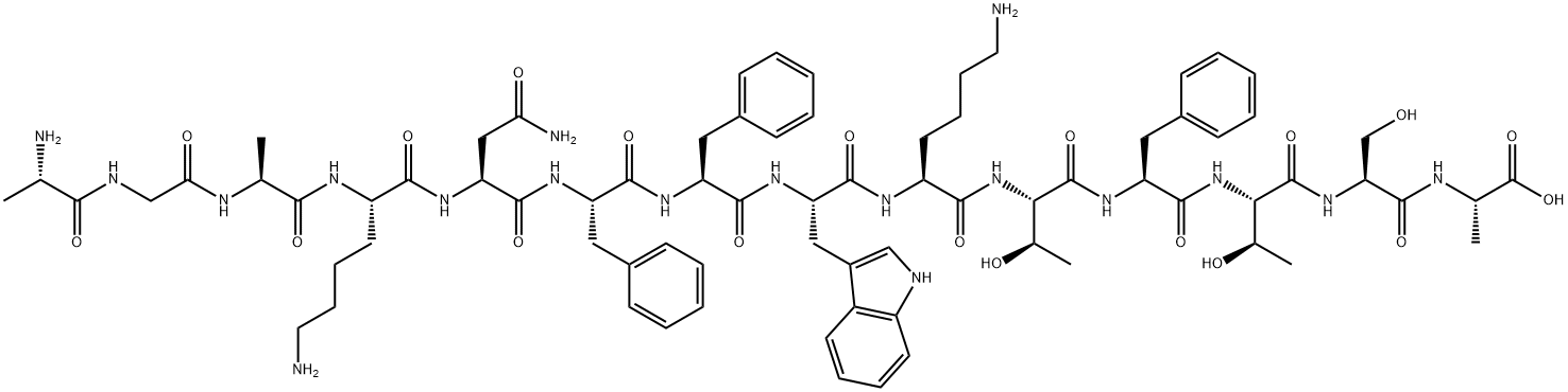 somatostatin, Ala(3,14)- Struktur