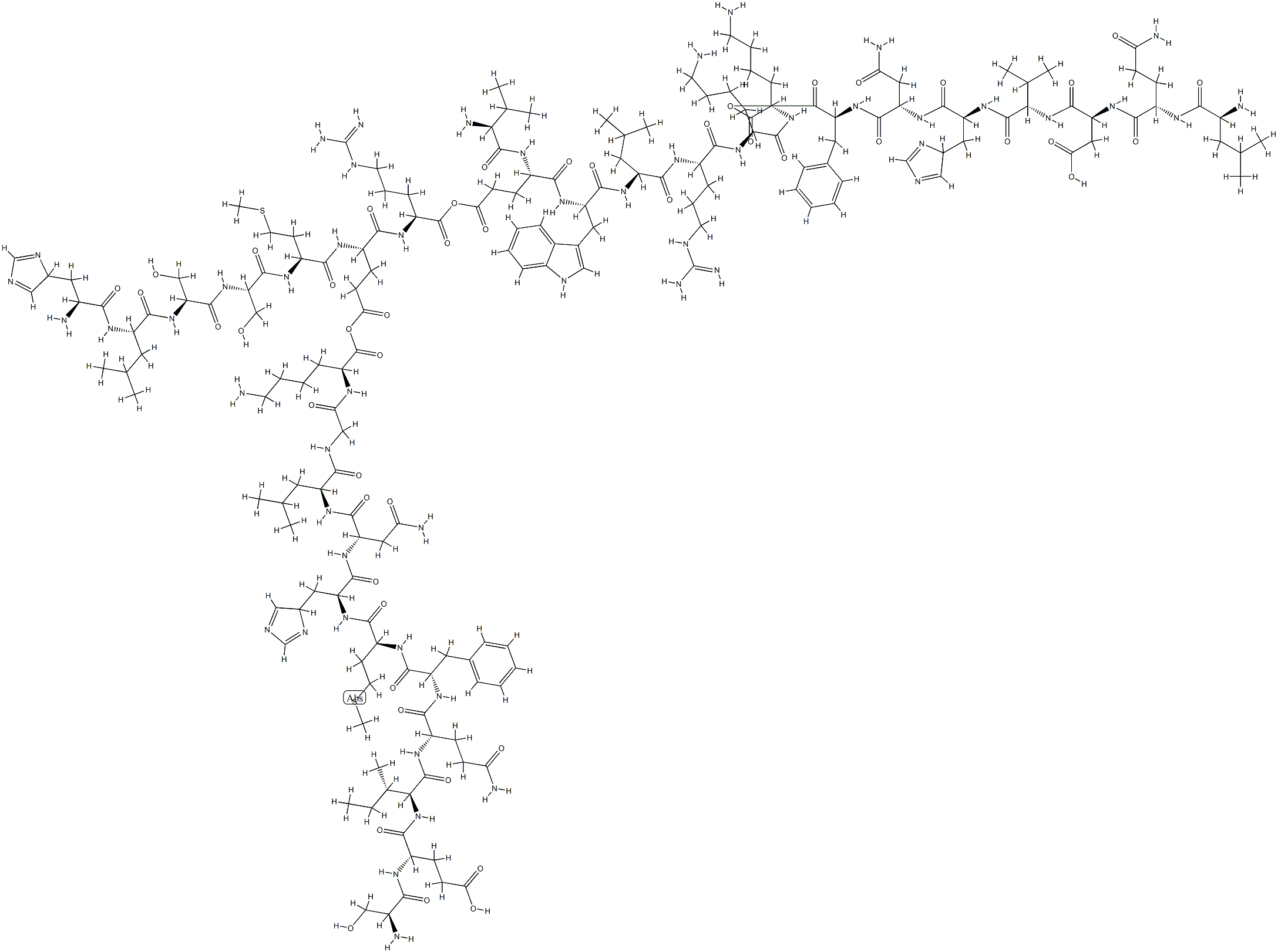 parathyroid hormone (3-34) Struktur