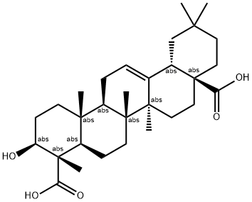 Gypsogenic acid Struktur