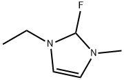 1H-Imidazole,1-ethyl-2-fluoro-2,3-dihydro-3-methyl-(9CI) Struktur